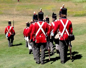 Fire! Marching Back In History 200 Years, Reenactors Bring Mackinac ...